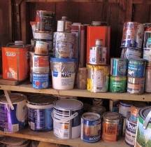 How to store left over paint